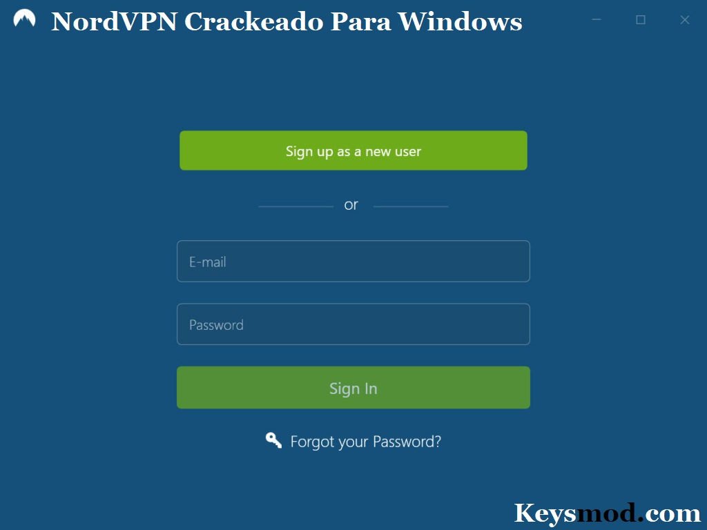 NordVPN Crackeado-Sign UP
